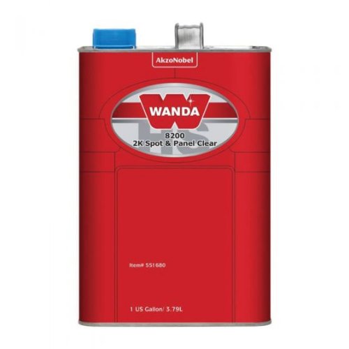 Wanda 8200 3:1 2K Spot and Panel Urethane Clearcoat, Gal - 551680 - Eagle National Supply