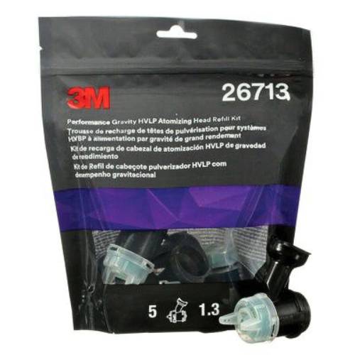 3M 26713 1.3 mm Green Atomizing Head Refill Kit, 5 pk -26713---Eagle National Supply