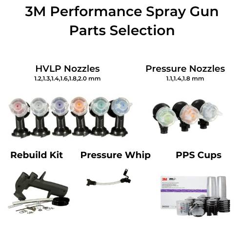 3M 26832 Performance Paint Spray Gun with Air Regulator -26832---Eagle National Supply