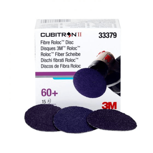 3M Cubitron II 2" 60 Grit Quick-Change Grinding Disc #33379, Box of 15 -33379---Eagle National Supply