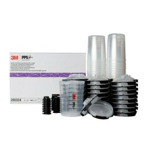 3M™ PPS™ 2.0 28 oz Large Lid and Liner Kit, 26024, 200 Micron Filter -26024---Eagle National Supply