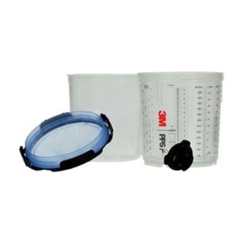 3M™ PPS™ 26301 22 oz Standard Lid and Liner Kit, 50 pc, 125 Micron Filter -26301---Eagle National Supply
