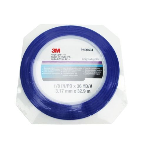 3M Scotch 1/8 in Fine Line Purple Masking Tape #06404, 36 yd Roll -6404---Eagle National Supply