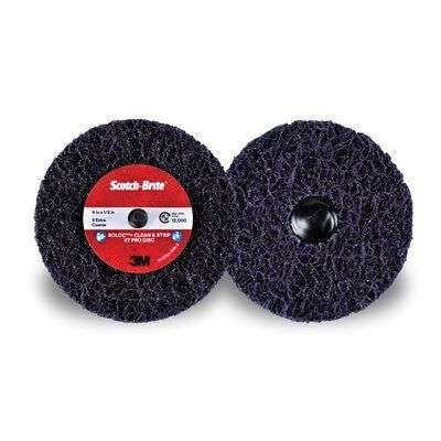 Scotch-Brite 21552 XT Pro 4 in Clean and Strip Disc, Extra Coarse