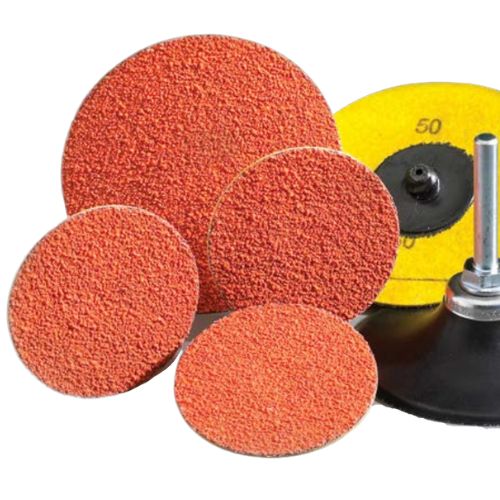 Carborundum Carbo Fire 3 in 80 grit Quick Change Grinding Disc, 25 pk -99387---Eagle National Supply