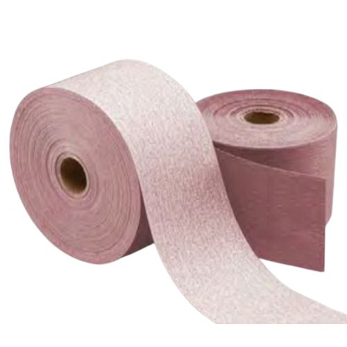 Carborundum Red 2.75 in 120 Grit Stick-on Sheet Roll, 30 yd -20338---Eagle National Supply