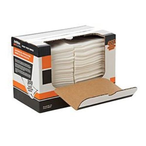 DeVilbiss CLEAN 803657 Paint Prep Wipes, 12 x 13 in, Box of 300 -DC-101---Eagle National Supply