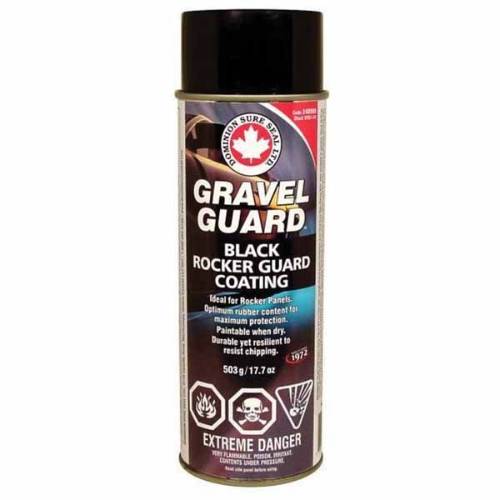 Shell Guard Paint DOMINION 240080 Black Gravel Guard Coating, 17.7 oz Aerosol