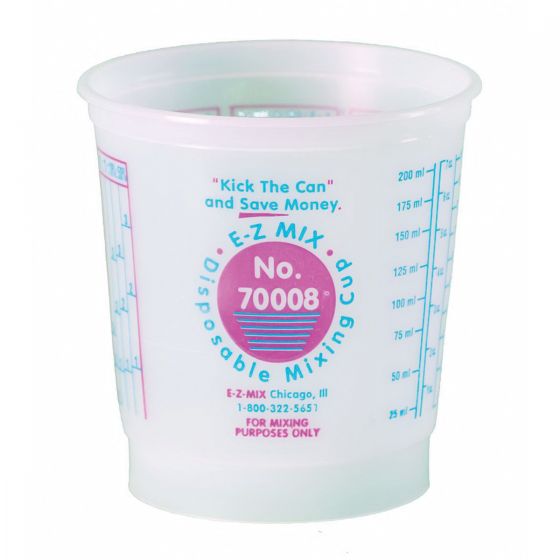 E-Z Mix® 70008 1/2 Pt Disposable Mixing Cup, Box of 100 -70008---Eagle National Supply