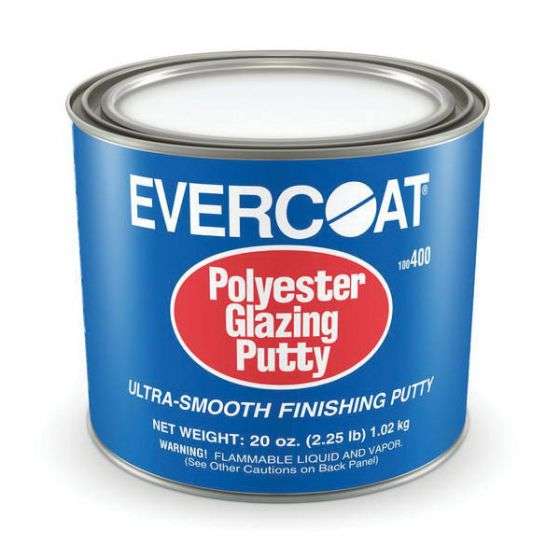 EVERCOAT® 100400 Polyester Glazing Putty, 2.25 lb Can, White ---Eagle National Supply