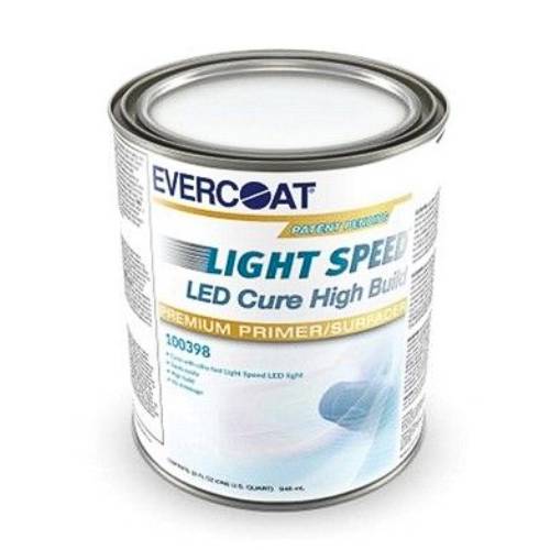 EVERCOAT Light Speed 100398 High Build Gray Primer, 1 Qt -398---Eagle National Supply