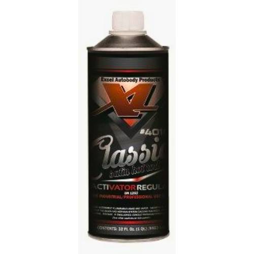 Excel 40104 Hot Rod Satin Black Medium Activator, Quart -XL-40104---Eagle National Supply