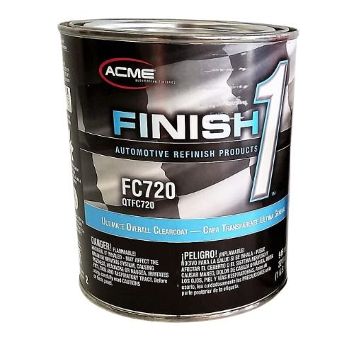 Fc720 Reducer Finish 1 Acme FC720 Ultimate Overall Clearcoat, Quart
