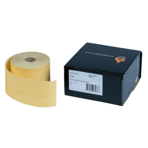 High Teck 2.75" x 20YD Roll of 400 Grit PSA Gold Sandpaper -40400---Eagle National Supply