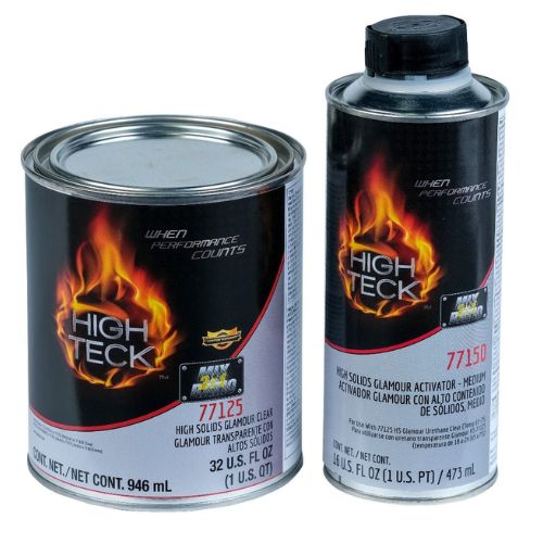 High Teck 77125 4:1 High Solids Glamour Clear Coat, Qt -77125-4---Eagle National Supply
