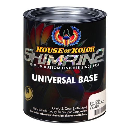 HOUSE OF KOLOR S2-BC02 Orion Silvermax Basecoat, Qt -S2-BC02-Q01---Eagle National Supply