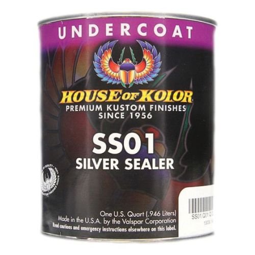 HOUSE OF KOLOR SS01 Urethane Silver Sealer, Qt -SS01-Q01---Eagle National Supply