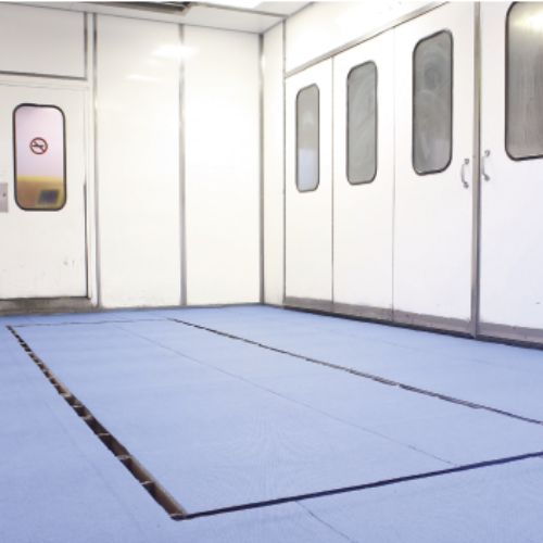 New PIG MAT32100 32 in x 100 ft Blue Paint Booth Absorbent Mat -MAT32100---Eagle National Supply