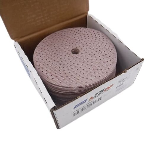 Norton 90510 Cyclonic 6 in 400 Grit NorGrip Sanding Disc, 100 pk
