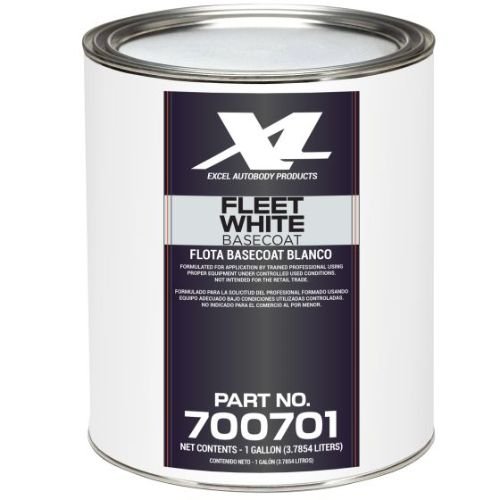 Olympic White GM 8624 Basecoat Paint, Gallon, Excel 700701 -700701---Eagle National Supply