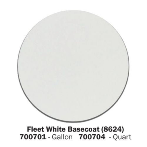 Olympic White GM 8624 Basecoat Paint, Quart, Excel 700704 -700704---Eagle National Supply