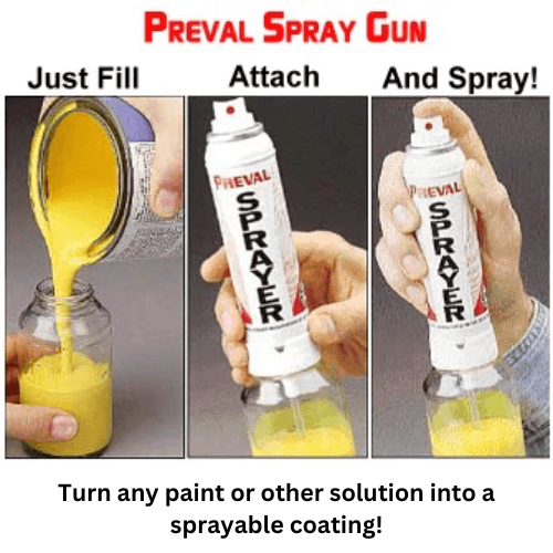 PREVAL 0267 Paint Spray System with 6 oz Jar -267---Eagle National Supply