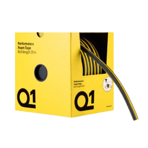 Q1 SE02 T-Shape Foam Masking Tape Roll, 11 mm x 10 mm -SE02---Eagle National Supply