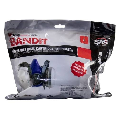 SAS Bandit 8661-93 Large Disposable Half-Mask Respirator -8661-93---Eagle National Supply