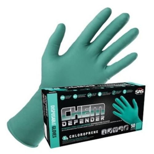 SAS Chem Defender 66591 Small Disposable Glove 50/Box -66591---Eagle National Supply