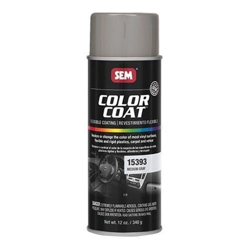 SEM® Color Coat™ 15393 Medium Gray Specialty Flexible Coating, 16 oz Aerosol Can -15393---Eagle National Supply