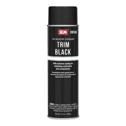 SEM® Trim Black 39143 Trim Paint, 20 oz Aerosol Can ---Eagle National Supply