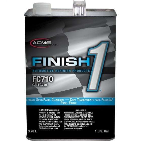 Sherwin-Williams® Finish 1™ FC710-1 Ultimate High Solid 4.23 VOC Spot/Panel Clearcoat, 1 gal Can, Gloss ---Eagle National Supply