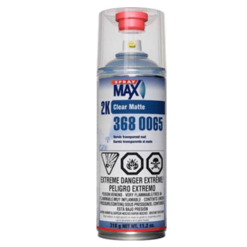 SprayMax® 3680065 2K Matte Gloss Clear Coat, 11.8 oz -3680065---Eagle National Supply