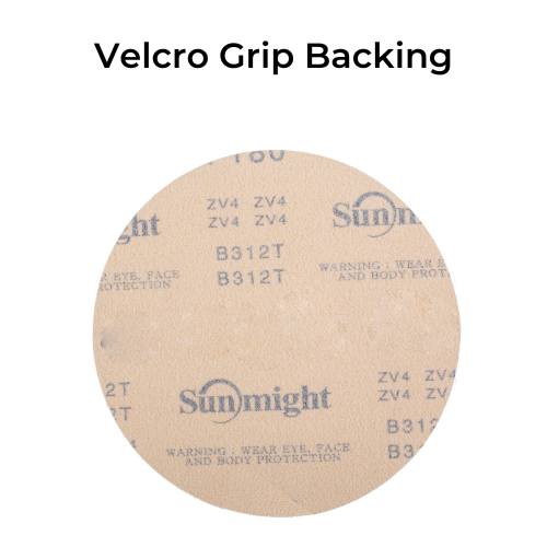 Sunmight 6 Inch 120 Grit Gold Grip Sanding Disc, 50 pk -02408---Eagle National Supply