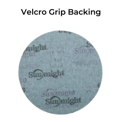 Sunmight 6 Inch 320 Grit Green Film Grip Sanding Disc, 50 pk -01414---Eagle National Supply