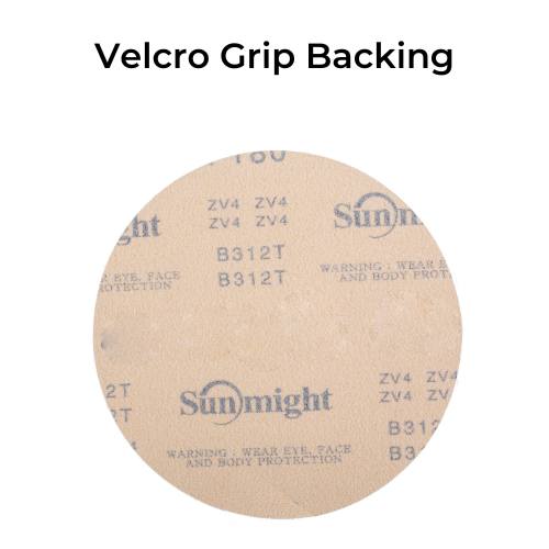 Sunmight 6 Inch 40 Grit Gold Grip Sanding Disc, 50 pk -02403---Eagle National Supply