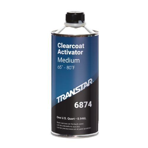 TRANSTAR 6874 Medium Activator for 6800 Clearcoats, 1 Qt -6874---Eagle National Supply