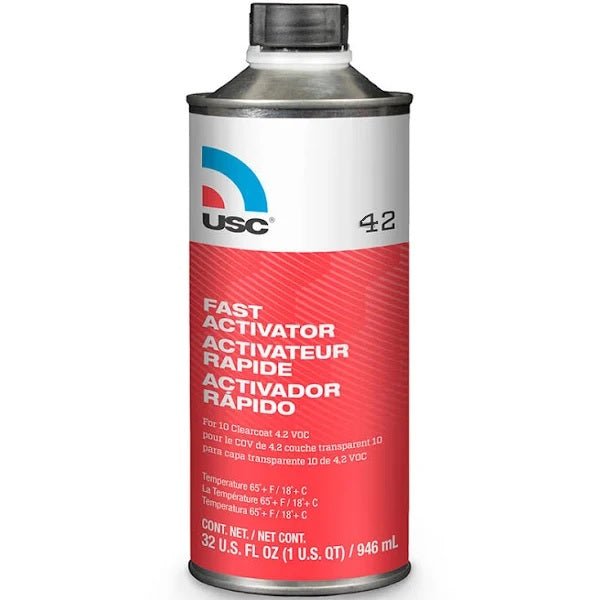 USC 42 Fast Activator for 40-1 Glamour Urethane Clearcoat, Qt -42-4---Eagle National Supply