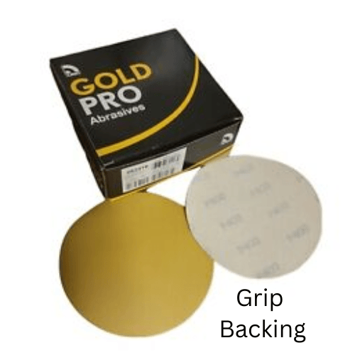USC Gold Pro 1000 Grit 6" Grip Sanding Disc 082420, 50 per Box -82420---Eagle National Supply