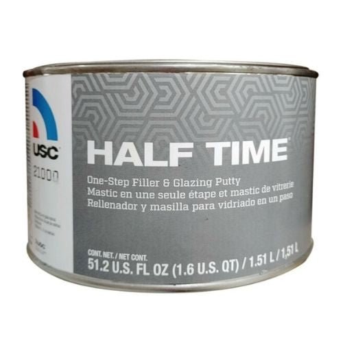 USC® HALF TIME® 21000 1-Step Filler and Specialty Putty, 0.5 gal -21000---Eagle National Supply
